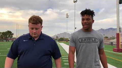 Watch: Q&A with Salpointe Catholic running back Bijan Robinson